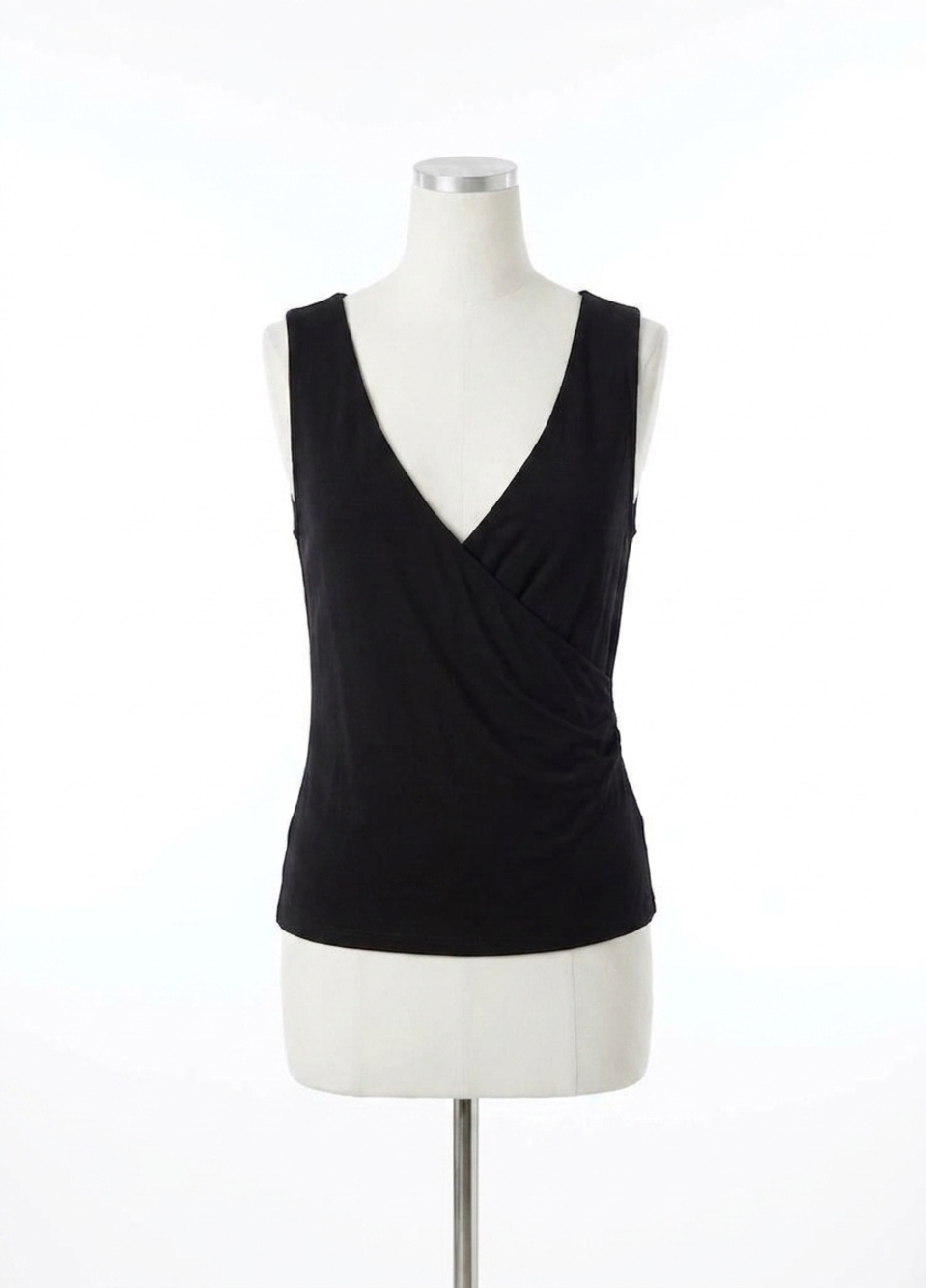 NEW HATCH vivi nursing wrap top - maternity in black